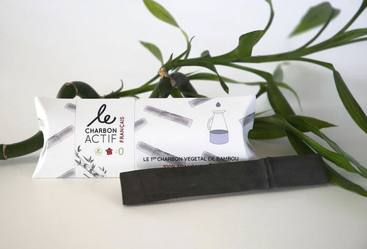 Charbon de bambou français filtre à eau naturel