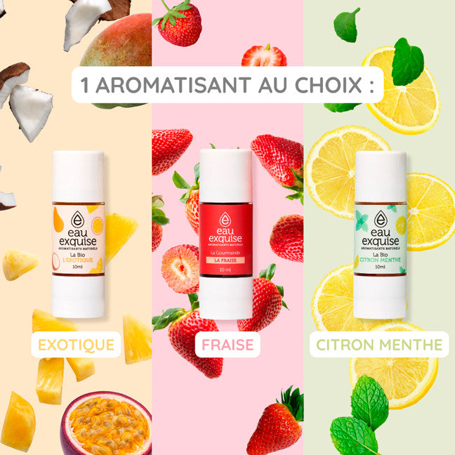 Duo maison Saint-Valentin : 1 carafe filtrante + 1 extrait